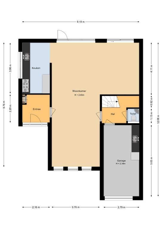 mediumsize floorplan